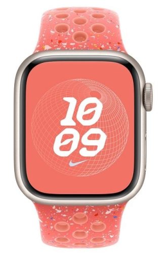 Apple Watch 46mm Nike Sport Band: Magic Ember Nike Sport Band - S/M