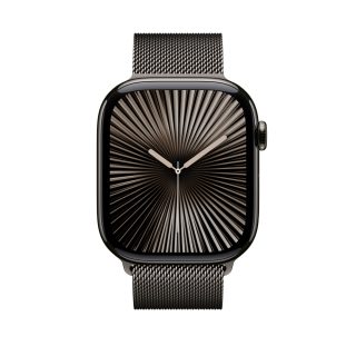 Apple Watch 46mm Milanese Loop: Slate Milanese Loop - S/M