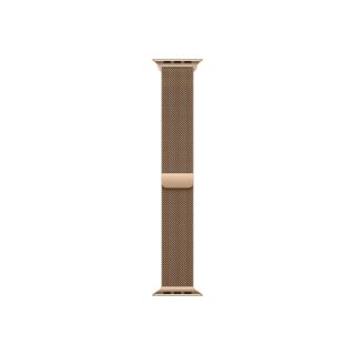 Apple Watch 46mm Milanese Loop: Gold Milanese Loop - M/L