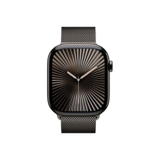 Apple Watch 46mm Milanese Loop: Slate Milanese Loop - M/L