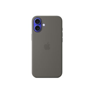 Apple iPhone 16 Plus Silicone Case с MagSafe - Stone Grey