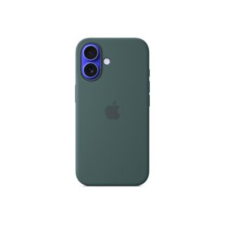 Apple iPhone 16 Silicone Case with MagSafe - Lake Green (Seasonal)