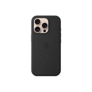 Apple iPhone 16 Pro Silicone Case with MagSafe - Black