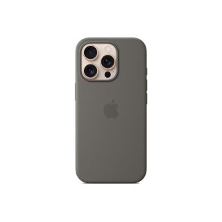 Apple iPhone 16 Pro Silicone Case with MagSafe - Stone Gray