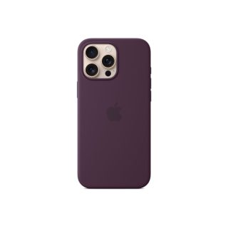 Apple iPhone 16 Pro Max Silicone Case with MagSafe - Plum