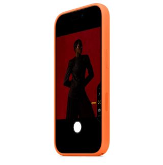 Apple iPhone 17 Pro Silicone Case with MagSafe – Orange