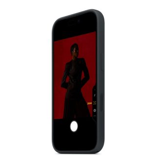 Apple iPhone 17 Pro Силиконов калъф с MagSafe – Черен