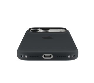 Apple iPhone 17 Pro Силиконов калъф с MagSafe – Черен
