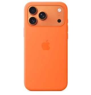 Apple iPhone 17 Pro Max Силиконов калъф с MagSafe – Orange