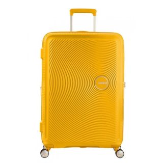 Samsonite Soundbox Spinner (4 wheels) 55cm Exp Golden Yellow