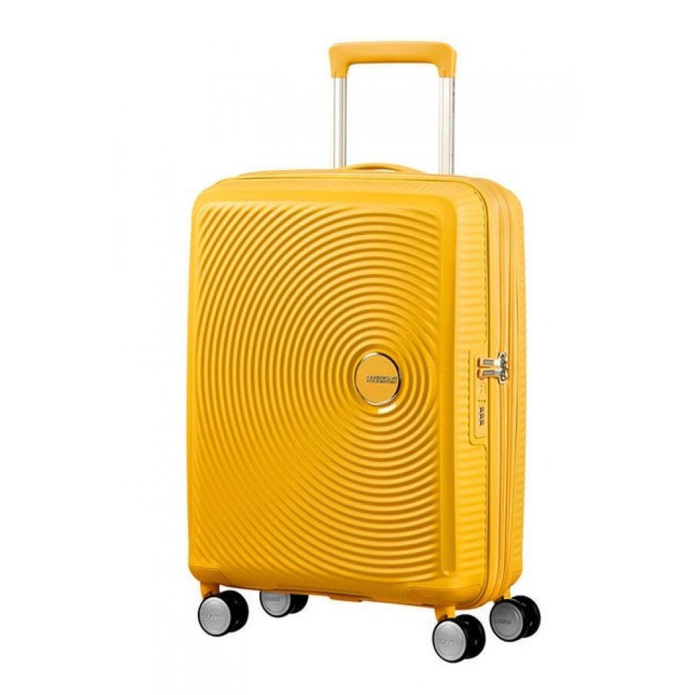 Samsonite Soundbox Spinner (4 wheels) 55cm Exp Golden Yellow