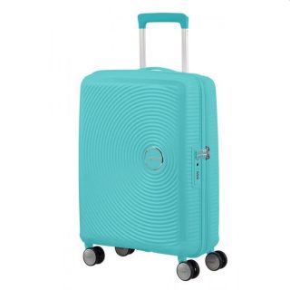 Samsonite Soundbox Spinner (4 wheels) 55cm Exp Poolside Blue