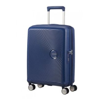 Samsonite Soundbox Spinner (4 wheels) 55cm Exp Midnight Navy