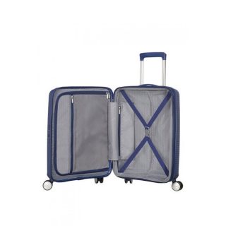 Samsonite Soundbox Spinner (4 wheels) 55cm Exp Midnight Navy