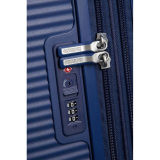 Samsonite Soundbox Spinner (4 wheels) 77cm Exp Midnight Navy