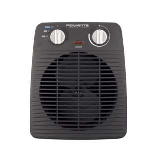 Вентилаторна печка Rowenta SO2210F0, 2000W, 2 скорости, хладен въздух, 59dB(A), термостат. Сиво/Черно