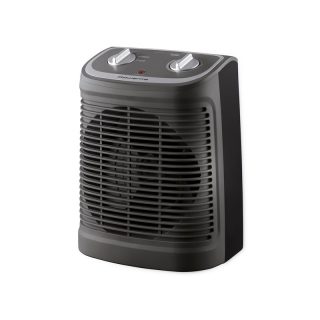 Rowenta SO2330 вентилаторна печка, 2400W, 2 степени, охлаждащ вентилатор, функция за тишина, 44dB(A), термостат, СИВ/ЧЕРЕН