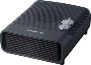 Вентилаторна печка Rowenta SO5115F0, 2400W, 2 степени, охлаждащ вентилатор, 52dB(A), термостат, ТЪМНО СИВА