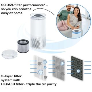 Beurer LR 400 WIFI / BT пречиствател на въздух, бял