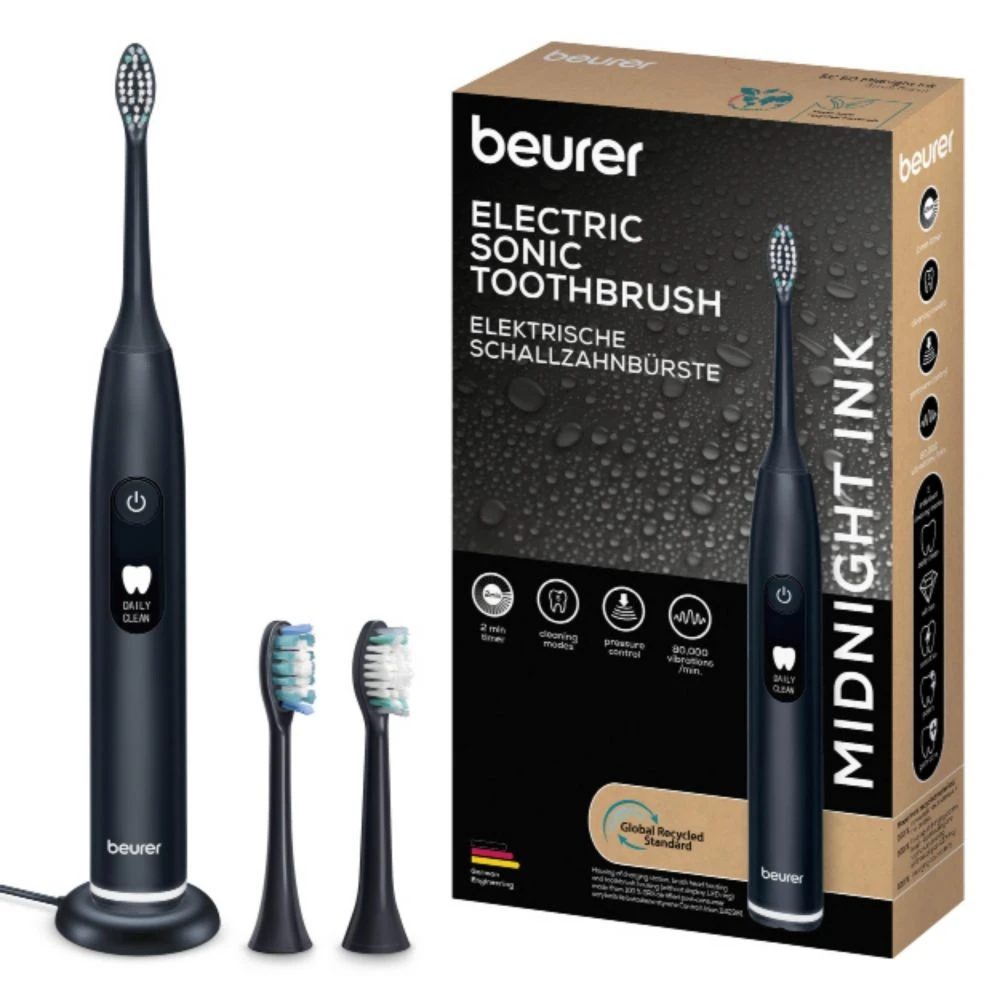 Beurer SC 50 midnight ink, електрическа звукова четка за зъби