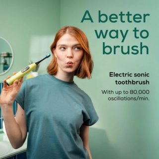 Beurer SC 50 splashy lemon Електрическа звукова четка за зъби