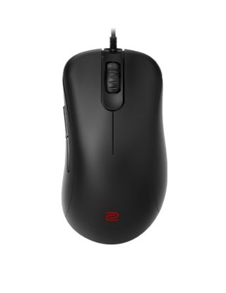Мишка BenQ ZOWIE EC2-C за електронни спортове, размер M, Edition C, сензор 3360, 73g, асиметричен ергономичен дизайн, намалено тегло, паракорд кабел, 24-стъпково скрол колело, кабелна, без драйвери, plug and play, вдъхновена от Emil 'HeatoN' Christensen