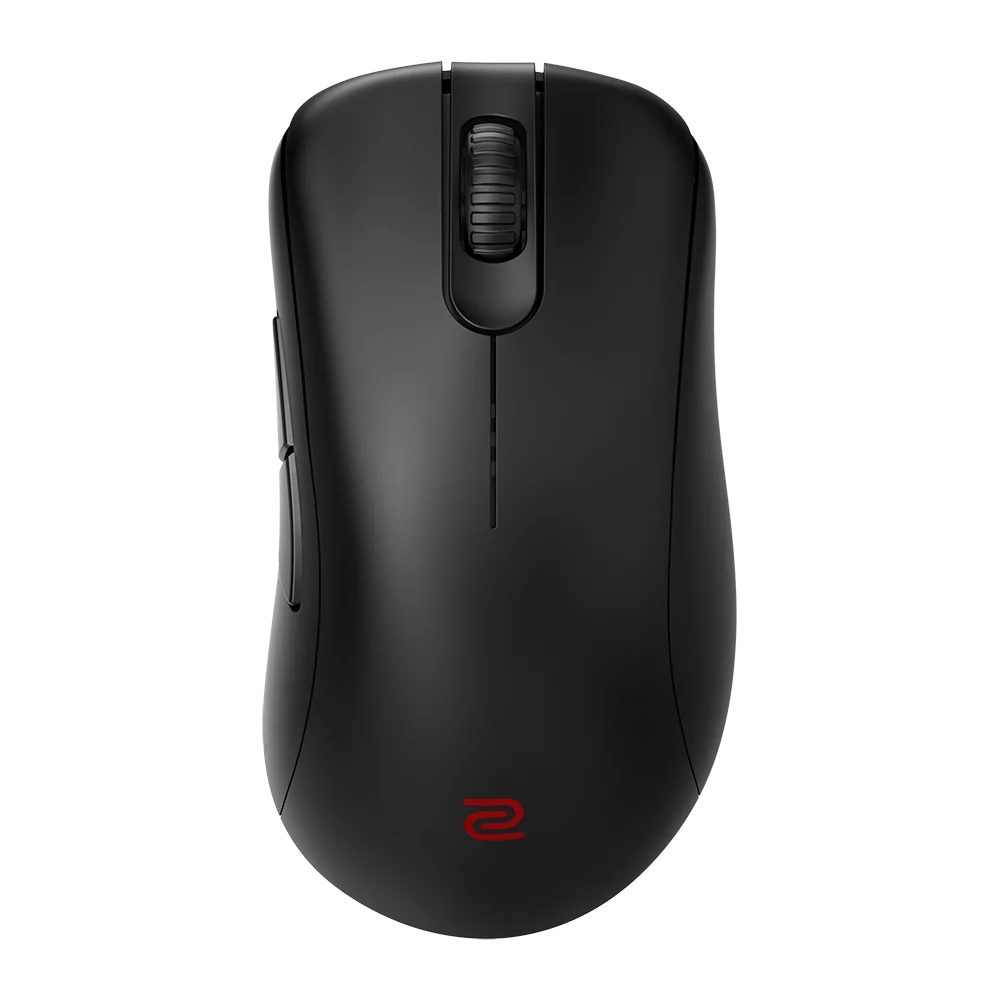BenQ ZOWIE EC3-CW Безжична мишка за еспорт, размер S, 79g, до 1000 Hz, до 3200 DPI, сензор 3370, асиметричен ергономичен дизайн с по-къса обща дължина, намалено тегло, 24-стъпково скрол колелце, без драйвери, plug and play, вдъхновена от Emil 'HeatoN' Chri