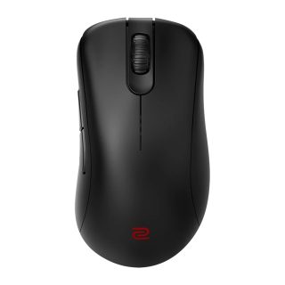 BenQ ZOWIE EC3-CW Безжична мишка за еспорт, размер S, 79g, до 1000 Hz, до 3200 DPI, сензор 3370, асиметричен ергономичен дизайн с по-къса обща дължина, намалено тегло, 24-стъпково скрол колелце, без драйвери, plug and play, вдъхновена от Emil 'HeatoN' Chri