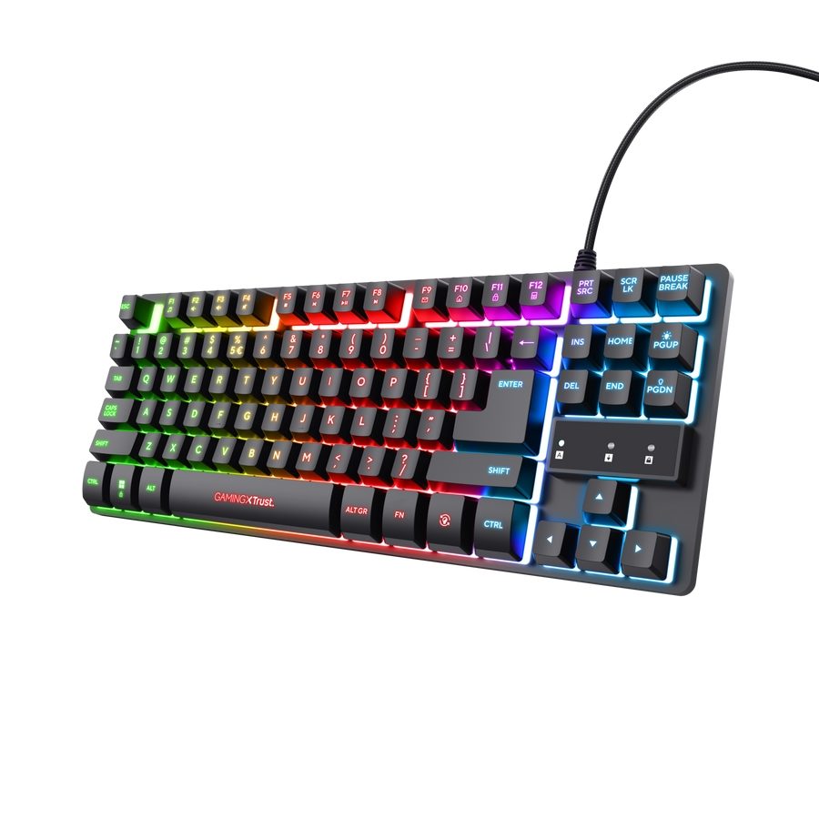 TRUST GXT833 Thado TKL клавиатура, черна US