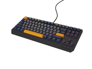 Genesis Gaming Keyboard Thor 230 TKL Naval Blue Negative US RGB Mechanical Outemu Panda