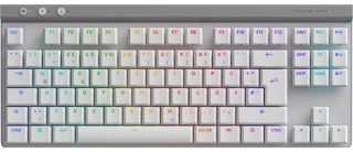 Logitech G515 LIGHTSPEED TKL безжична геймърска клавиатура - БЯЛА - US INT'L - EMEA28i-935