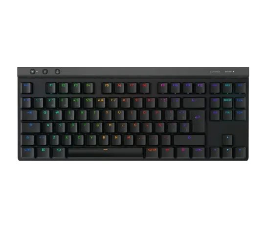 Logitech G515 LIGHTSPEED TKL Безжична геймърска клавиатура - ЧЕРНА - BGR - 2.4GHZ/BT - N/A - EMEA28i-935 - TACTILE