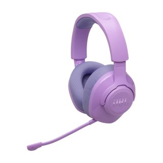 JBL QUANTUM 360 PUR Безжични гейминг слушалки над ушите със съраунд звук и отделящ се микрофон
