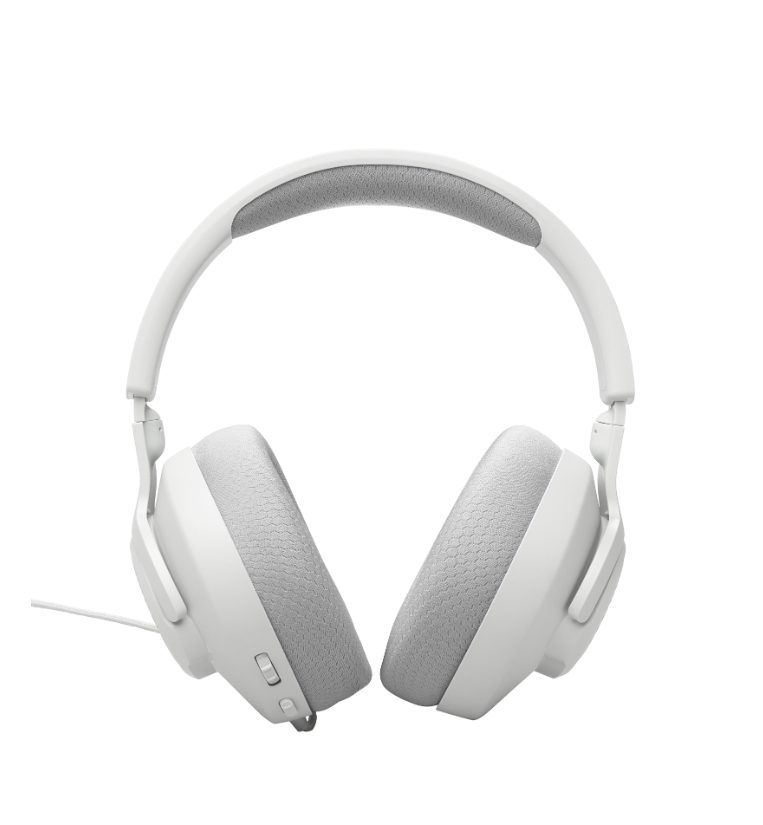 JBL QUANTUM 360 WHT Безжични гейминг слушалки със съраунд звук и отделящ се микрофон