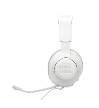 JBL QUANTUM 360 WHT Безжични гейминг слушалки със съраунд звук и отделящ се микрофон