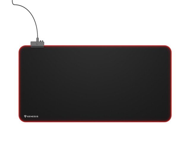 Genesis Mouse Pad Boron 500 XXL RGB Logo 800x400mm