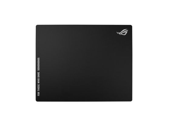 ASUS ROG Moonstone Ace L Подложка за мишка, закалено стъкло, 540 x 440 x 25 мм, черна