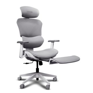 TRUST GXT725W Rivara Ergonomic Mesh Gaming Chair White
