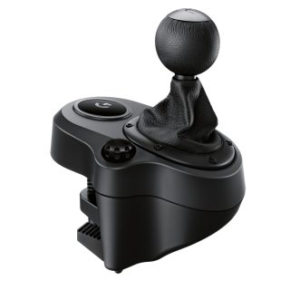 Logitech G Shifter, Six Speeds, G923, G29 and G920 Racing Wheels, Steel, Leather