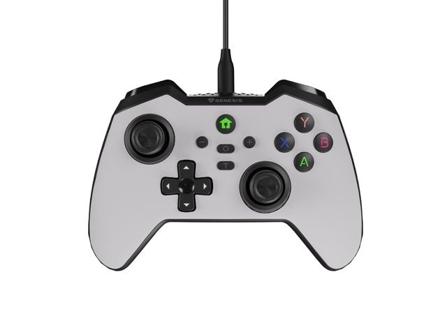 Genesis Gamepad Mangan 300 (за PC/SWITCH/MOBILE) Бял
