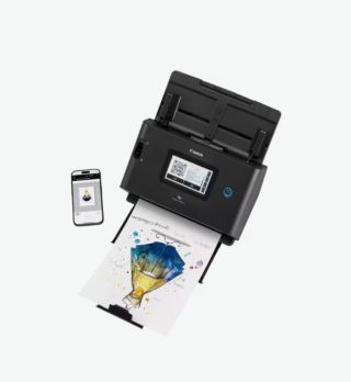 Скенер Canon imageFORMULA DR-S350NW + Readiris PDF Essentials