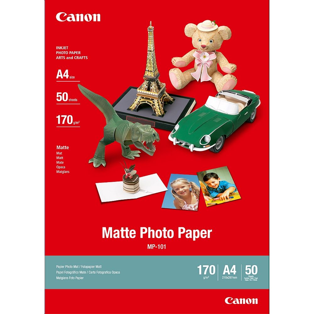 Canon MP-101 A4 Матова фотографска хартия