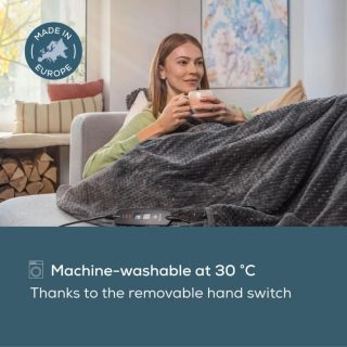 Beurer HD 65 Тъмносиво електрическо одеяло