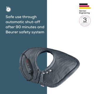 Beurer HK 66 Cosy Grey Shoulder & Neck Heat Pad (термоподложка за рамене и шия)