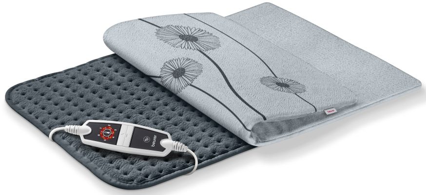 Термоподложка Beurer HK 125 Cosy Heat Pad; 6 температурни настройки; автоматично изключване след 90 мин; пране на 30°; XXL формат: 60x40 cm