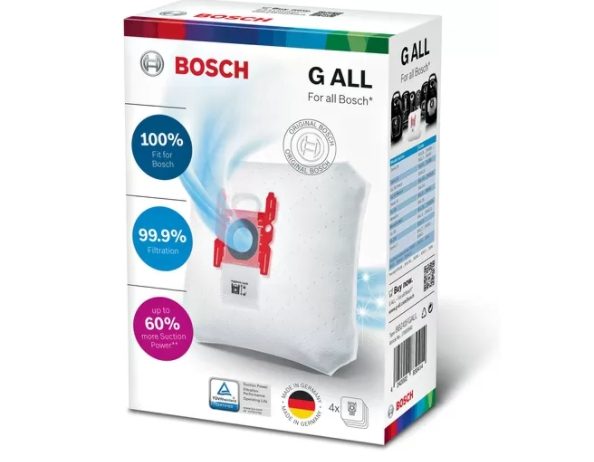 Bosch BBZ41FGALL, комплект филтърни торбички