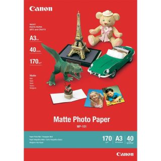 Canon MP-101 A3 Матова фотографска хартия, 40 листа