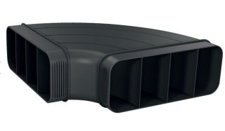 Bosch HEZ9VDSB1, Плосък канал, хоризонтално 90° коляно