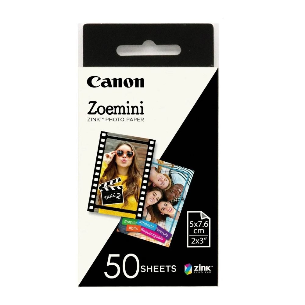 Canon Zink Paper ZP-203050S 50 листа за преносим принтер Zoemini
