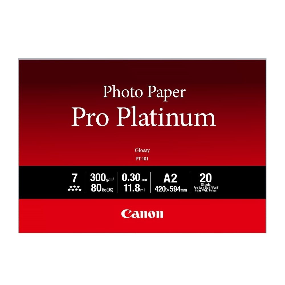 Canon PT-101 фотографска хартия, A2, 20 листа